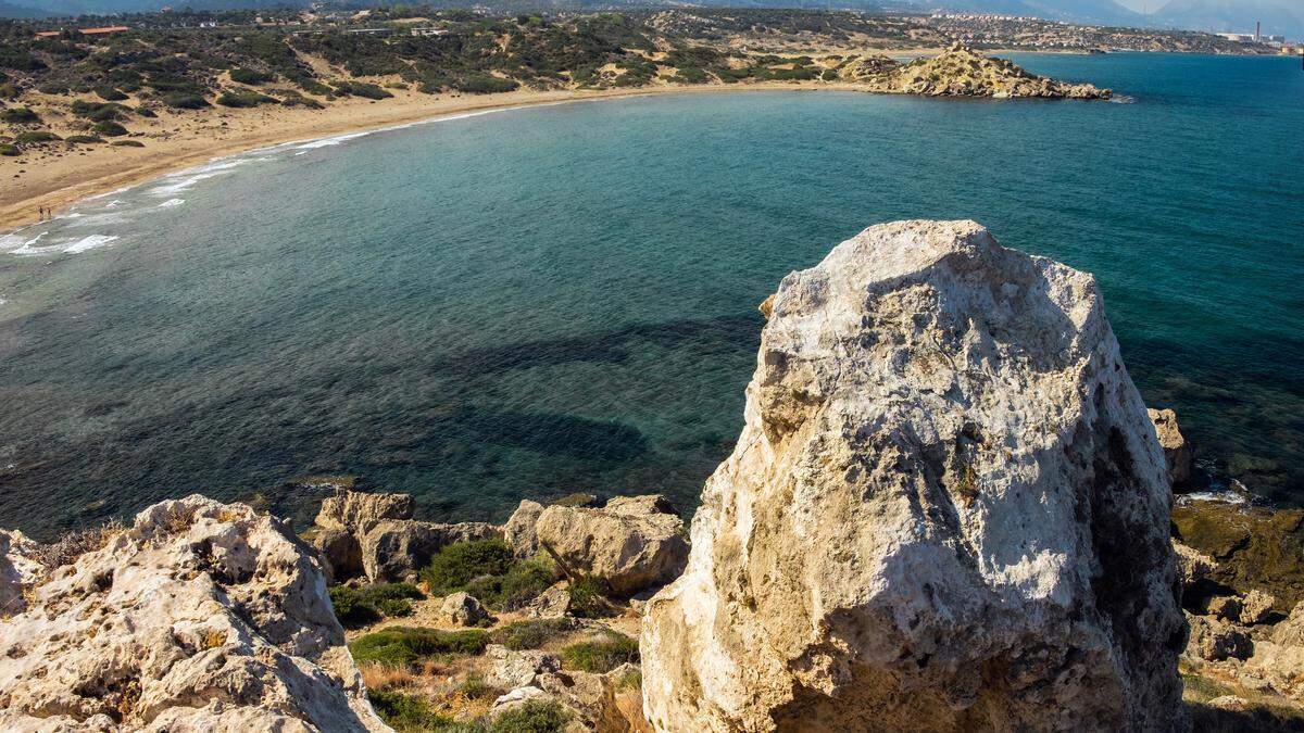 Der Alagadi-Beach ist eine Kinderstube für Grüne Meeresschildkröten