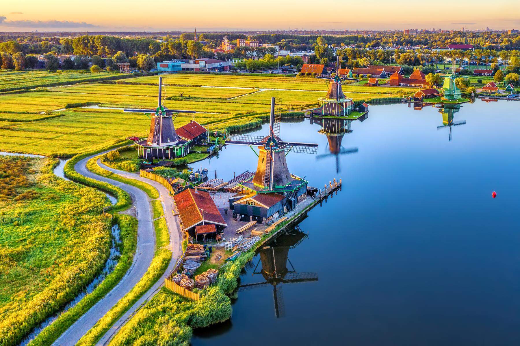 Niederlande: Wo die Mühlen besonders langsam mahlen