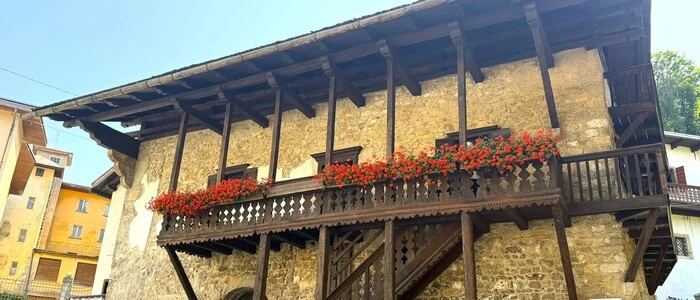Das Geburtshaus von Tizian in Pieve di Cadore