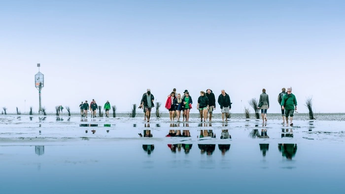 Das Wattenmeer zwischen Cuxhaven und Neuwerk
