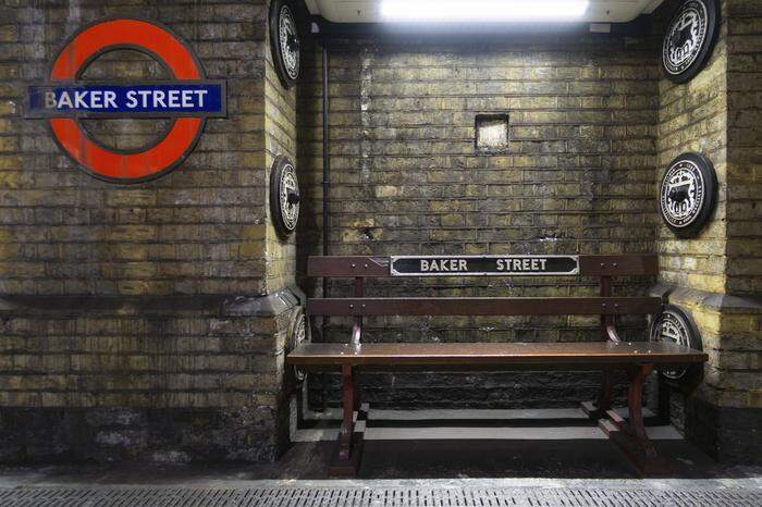 Ein Klassiker: Die Londoner Tube-Station Baker Street