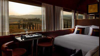 Erster Blick in den italienischen Orient-Express