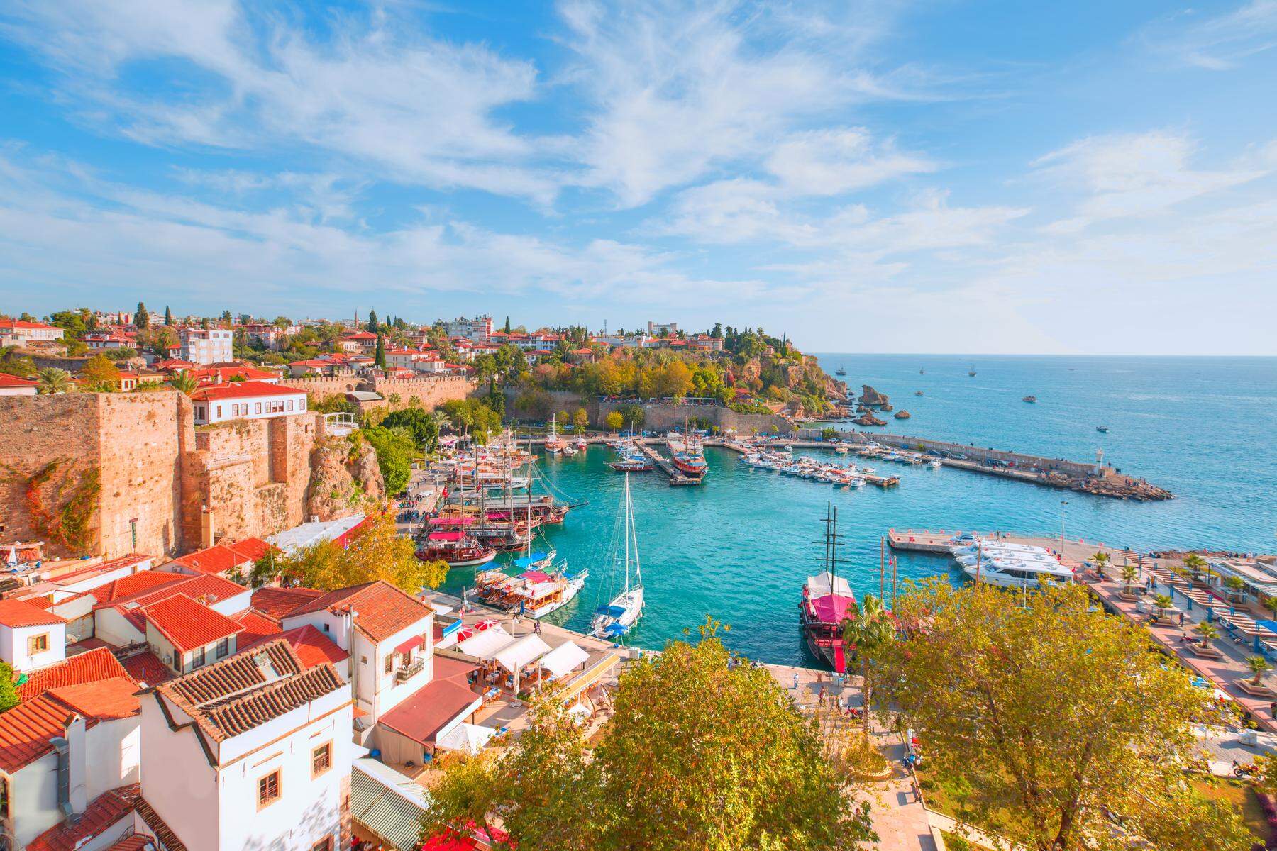 Türkische Riviera: Antalya wird ab Graz das ganze Jahr angeflogen