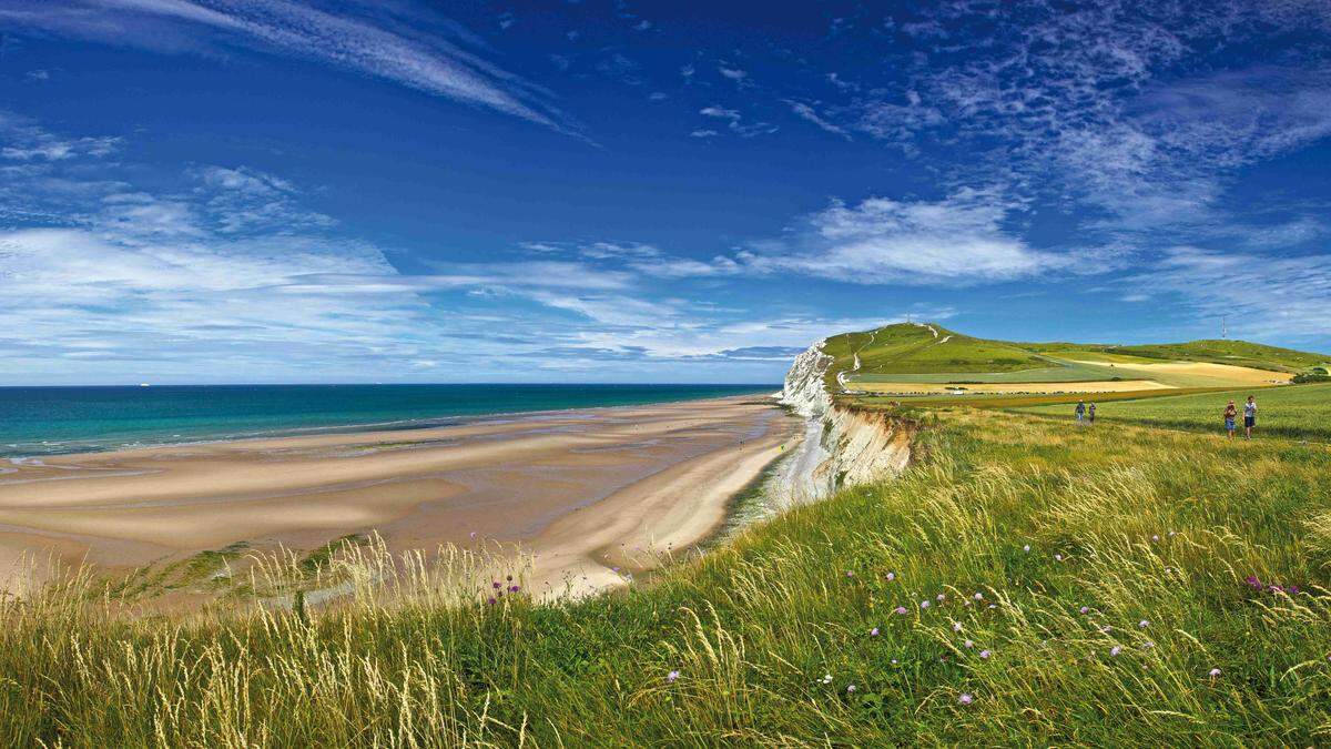 Das Cap Blanc-Nez, die „weiße“ Nase an der französischen Opalküste