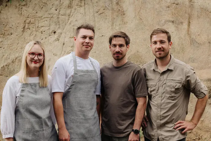 Neue Generation: Alexander, Andreas, Markus und Anna Sattler