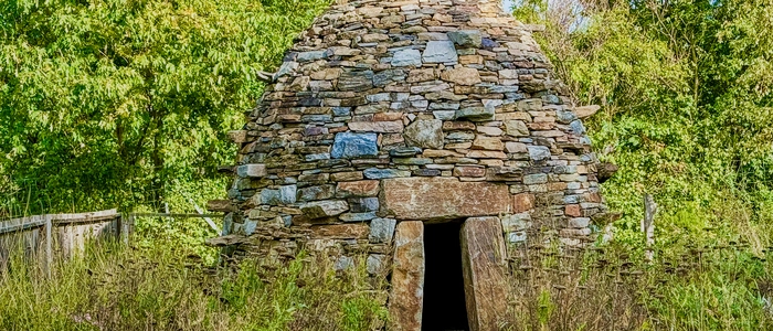 Steinbauten wie in Irland sind in Langenlois zu sehen
