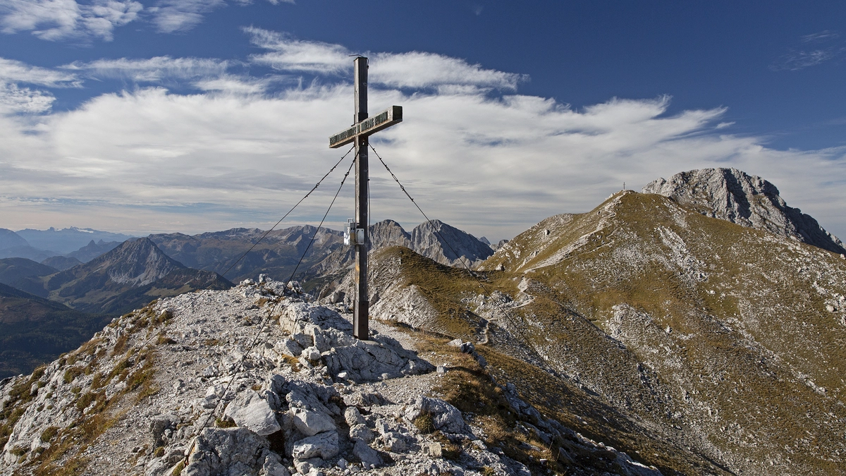 Die Haller Mauern sind ein Gebirgsstock in den Nördlichen Kalkalpen