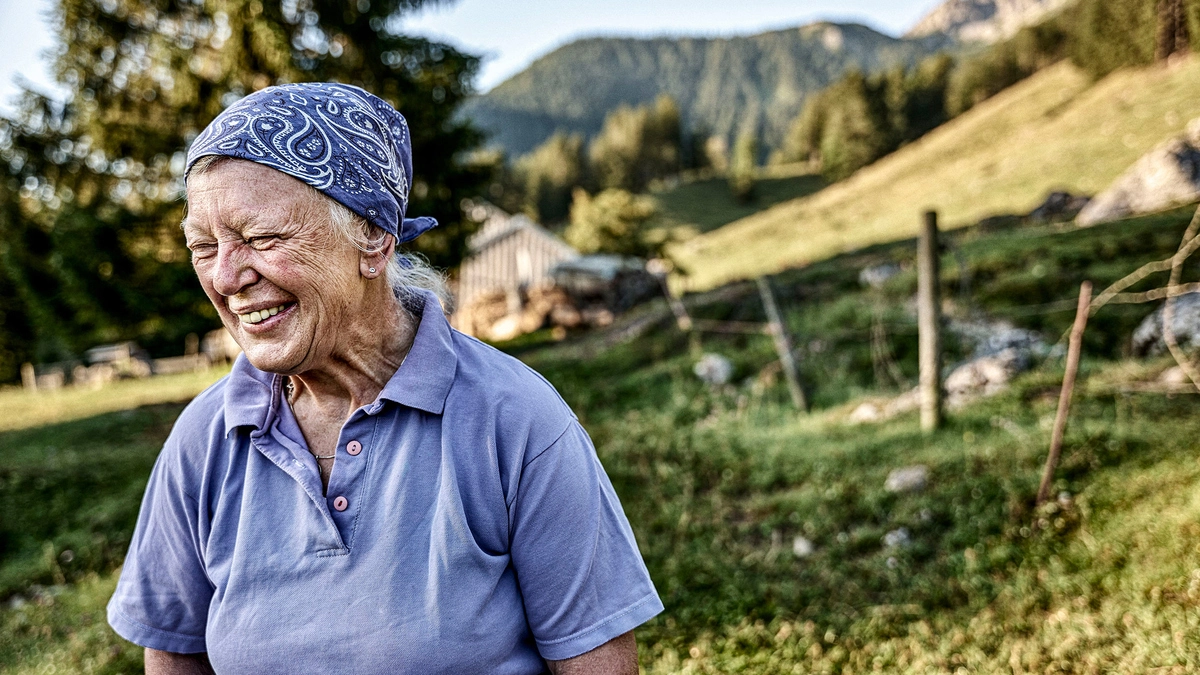 Die Natur gibt den Rhythmus für die Bergbäuerinnen und Bergbauern vor 