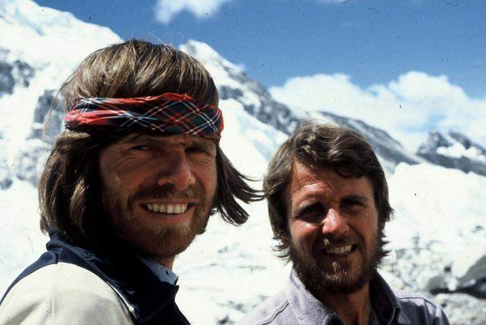 Beste Seilschaft: Mit Peter Habeler bezwang Messner 1978 ohne Sauerstoff den Mount Everest 