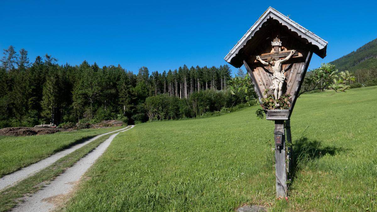 Wegkreuz in Tirol