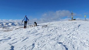 Auf dem Weg von der Matehanshöhe zum Gipfelkreuz auf der Gaipahöhe eröffnet sich eine atemberaubende 360-Grad-Panoramaschau