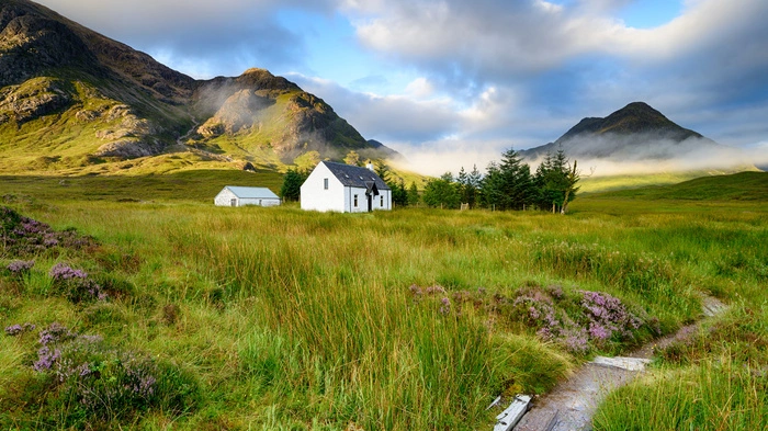 Glencoe in den schottischen Highlands. Mancher fühlt sich hier an Osttirol erinnert