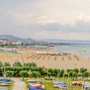 Der italienische Badeort Pescara an der Adria