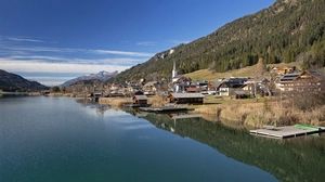 Aufgrund der Höhenlage ist das Hochtal am Weißensee meist nebelfrei