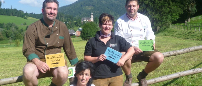 Der neue Sonnenweg-Vorstand: Gernot Grünbichler, Doris Gößlbauer, Regina Perner-Hölbling und Markus Ellmaier
