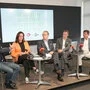 ORF-Generaldirektor Roland Weißmann, Corinna Drumm (VÖP), die Stiftungsräte Heinz Lederer und Gregor Schütze sowie Maximilian Dasch