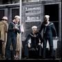 Das Matrosen-Trio in der Grazer Aufführung ist famos besetzt: Dennis Hupka, Simon Stockinger und Fabian Kaiser