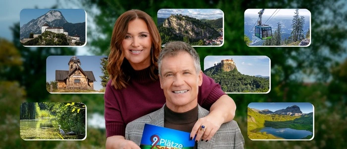 Armin Assinger und Barbara Karlich moderieren „9 Plätze – 9 Schätze“ am 26. Oktober in ORF 2