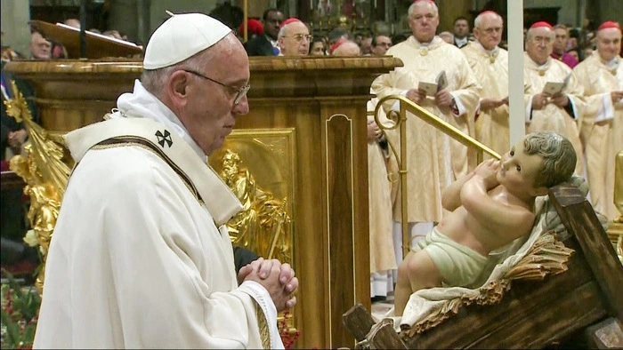 Zur Feier der Heiligen Nacht übernimmt der ORF die Christmette aus dem Petersdom in Rom in einer zeitversetzten Ausstrahlung 