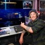 "Mr. Song Contest" Andi Knoll in der Kommentatorenkabine