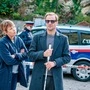 Kommissarin Laura Janda (Jaschka Lämmert) und Alexander Haller (Philipp Hochmair) bei der Untersuchung des zweiten Tatorts.