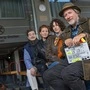 Letzte Klappe: Erwin Steinhauer, Patricia Aulitzky, Fanny Krausz und Michael Fitz. 