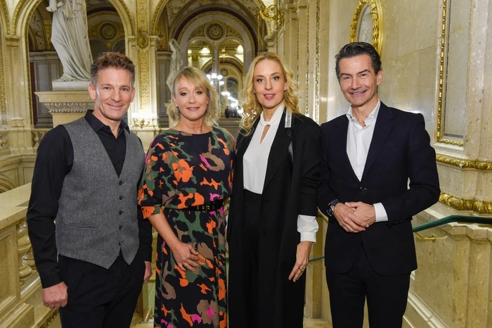 Andi Knoll, Marion Benda, Lilian Klebow, ORF-Generaldirektor Roland Weißmann