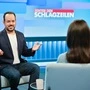 Patrick Budgen bei Probeaufnahmen des neuen Talkformats