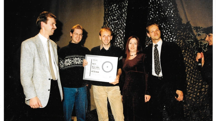 Release Party von „Anno 1602“ im Jahr 1998