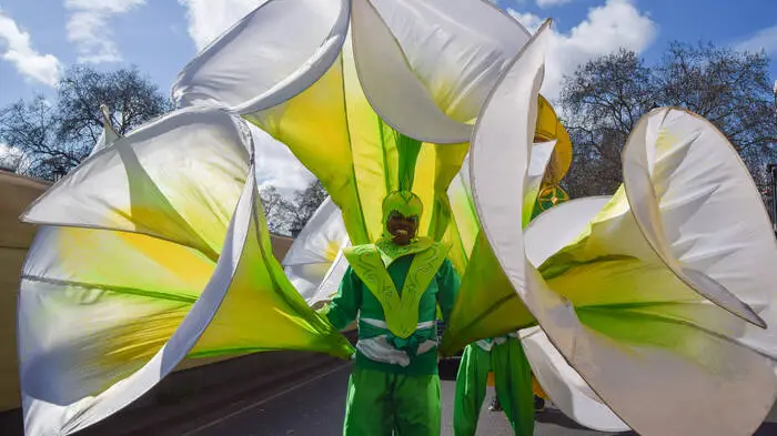 In London feierte man den St. Patrick‘s Day mit einer Parade