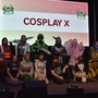 Die Rüstungsbauer Johanna Kivalo und Mattia Piccini waren in der Jury für den Cosplay X-Wettbewerb