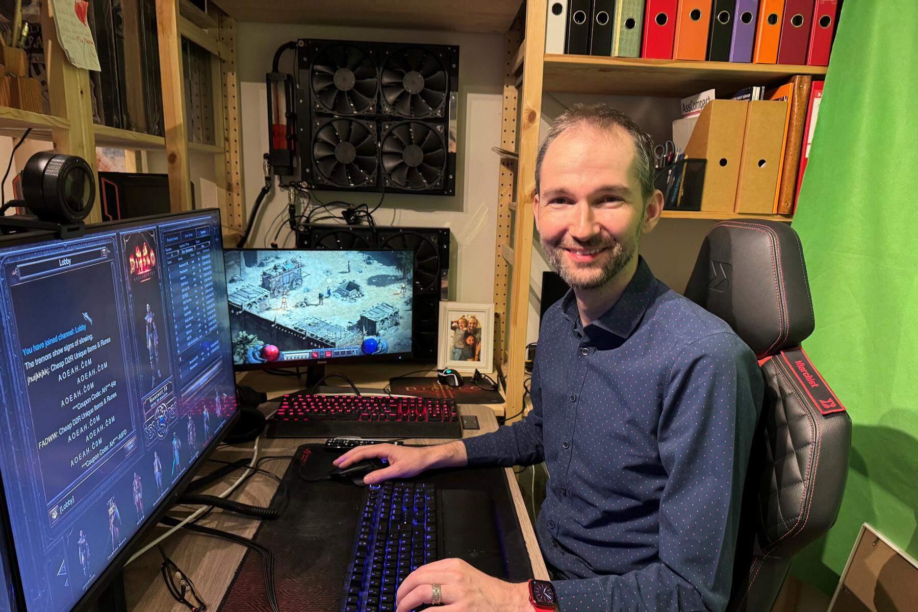Vier Tage live: Grazer stellt Weltrekord im Kultspiel Diablo 2 auf: „Ich bin ein schräger Vogel“