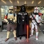 Darth Vader und zwei Klonsoldaten schauten beim Kino vorbei