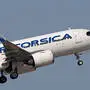 Die Passagiere des Flugzeugs der Air Corsica nahmen es mit Humor