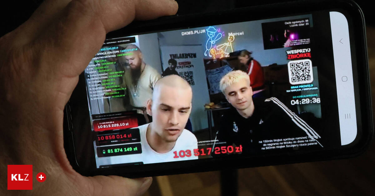 Polnischer YouTuber sammelt 60 Millionen Euro für krebskranke Kinder