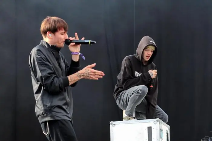 121/ Dat Adam, singer Adrian Bora aka Ardi and Daniel Tjarks aka Thaddeus, aka Taddl perform live at IFA Sommergarten, Die Fritz DeutschPoeten, Messe Berlin, 02.09.17, Hip Hop, Music, www. Berlin Deutschland, Germany *** 121 Dat Adam, singer Adrian Bora aka Ardi and Daniel Tjarks aka Thaddeus, aka Taddl perform live at IFA Sommergarten, Die Fritz DeutschPoeten, Messe Berlin, 02 09 17, Hip Hop, Music, www Berlin Germany, Germany Copyright: xPOP-EYE/ChristinaxKratschx 10080015Dat Adam3051