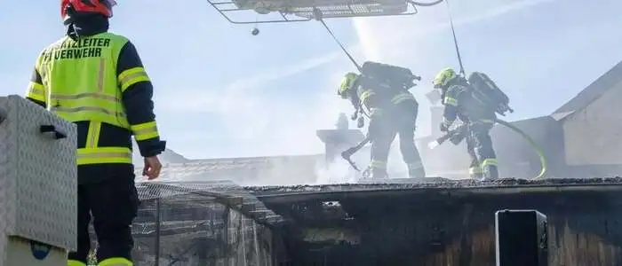 Großeinsatz für die Feuerwehr.