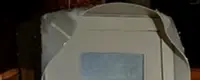Diese Radarbox im Weinviertel wurde mit einem Böller gesprengt.