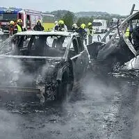 A1: Sieben Verletzte und langer Stau nach einem schweren Unfall