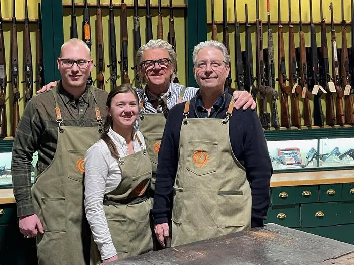 Das Team Wertgarner 1820: Andraz Mihelin, Victoria Wertgarner, Herbert Wertgarner, Michael Goluch (v.l.) 