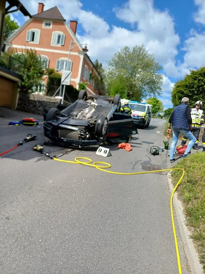 Schwerer Unfall in Vorau. 