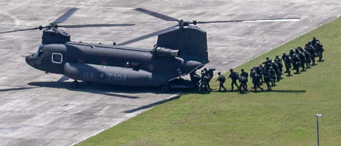 In Taiwan startete am Mittwoch die große jährliche Militärübung