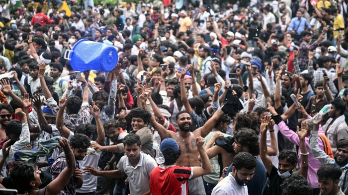 Massenproteste von Jugendlichen in Neu-Delhi