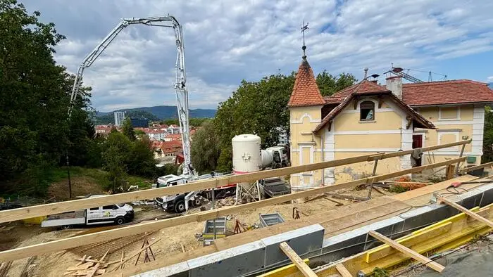 Die Villa Belvedere am Rilkeweg 22 soll den Bauarbeiten auf dem Ruckerlberg nicht zum Opfer fallen