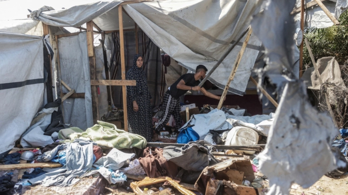 Notbedürftige im Gazastreifen