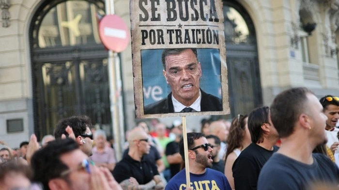 Protest gegen Sanchez