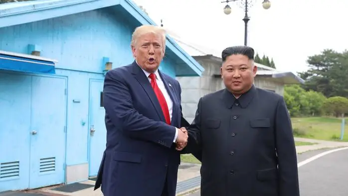 Trump und Kim