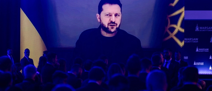 Ansprache von Selenskyj beim Warschauer Sicherheitsforum