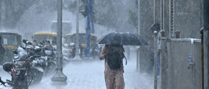 In Indien fielen riesige Regenmengen