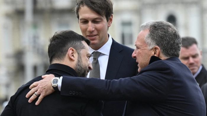 US-Unterhändler Kushner und Witkoff bei Präsident Selenskyj